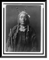 Black & White Photo - Eagle Child. Atsina - Historic Wall Art Gift