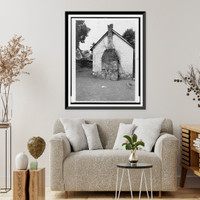 Historic Framed Print, Kitchen of Morris House, Front Street, Monrovia,  17-7/8" x 21-7/8" Historic Framed Print, Kitchen of Morris House, Front Street, Monrovia,  17-7/8" x 21-7/8"