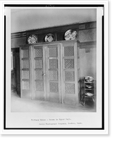 Tiffany House - doors in upper hall, Vintage Wall Art