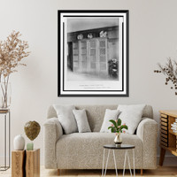 Tiffany House - doors in upper hall, Vintage Wall Art