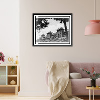 Buildings of Wuhan University, Wuchang, Wuhan, China Classic, Antique Wall Art
