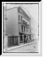 Historic Framed Print, Mrs. W.K. Vanderbilt's house .  a hospital,  17-7/8" x 21-7/8"