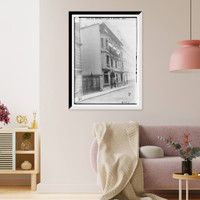 Historic Framed Print, Mrs. W.K. Vanderbilt's house .  a hospital,  17-7/8" x 21-7/8"