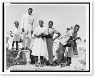 Funeral, P&eacute;tionville, Haiti, 1958, Vintage Wall Art