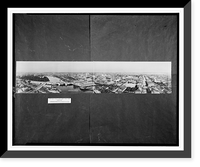 Historic Framed Print, Birds-eye view of Tampa, Fla.,  17-7/8" x 21-7/8"