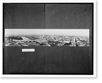 Historic Framed Print, Birds-eye view of Tampa, Fla.,  17-7/8" x 21-7/8"