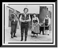 Chester Watson, Irene Jordan, Judith Raskin, and Fred Cushman appearing in the NBC Opera Company's production of Beethoven's opera Fidelio"" Classic, Antique Print