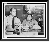 Van Heflin and Peter Lorre appearing in the Reginald Rose drama The Cruel Day, on CBS Playhouse 90, Vintage Wall Art