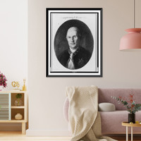Rochambeau, Commander of the French Allies, head-and-shoulders portrait, facing front Classic, Vintage Poster
