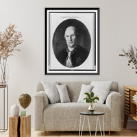 Rochambeau, Commander of the French Allies, head-and-shoulders portrait, facing front Classic, Vintage Poster