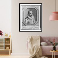 Hans Lipperhey sic, Vintage Print