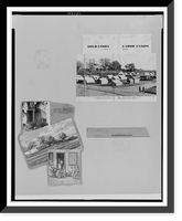 Historic Framed Print, Migratory labor camps,  17-7/8" x 21-7/8"