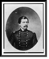 George Brinton McClellan, head-and-shoulders portrait, facing right, in uniform, Antique Wall Art