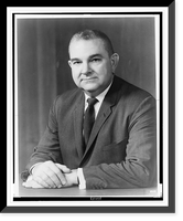 George E. Brown, Jr., half-length portrait, seated, facing slightly left.Chase, Washington, Vintage Wall Art