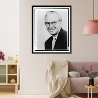 Historic Framed Print, [L. Mendel Rivers, head-and-shoulders portrait, facing slightly left],  17-7/8" x 21-7/8"