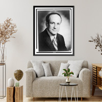 Historic Framed Print, [William Lehman, head-and-shoulders portrait, facing slightly right].Anton.,  17-7/8" x 21-7/8"