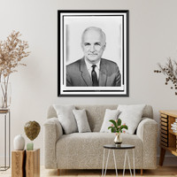 Historic Framed Print, [Peter H.B. Frelinghuysen, head-and-shoulders portrait, facing front],  17-7/8" x 21-7/8"