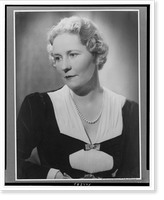 Emmy Sonnemann G&ouml;ring, head-and-shoulders portrait, facing left, Historic Print