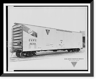 Freight car of the General American Transportation Corporation, East Chicago, Indiana, Vintage Wall Art