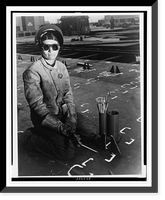 Rosie the riveter, Mare Island Shipyard, CA, Vintage Print
