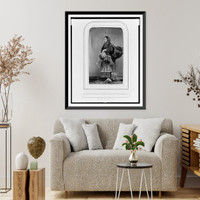 Historic Framed Print, [Neopolitan peasant, broom vendor],  17-7/8" x 21-7/8"
