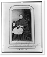 Joseph Fesch, Cardinal Buonaparte, full-length portrait, seated, facing slightly left, Antique Poster