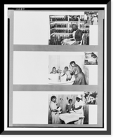 Exhibit for Negro medical association. Chicago, Illinois Classic, Antique Print