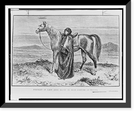 Portrait of Lady Anne Blunt in Arab costume (by Molony), Vintage Wall Art