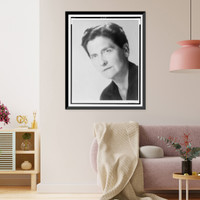 Historic Framed Print, [Cheryl Crawford, bust portrait, facing front],  17-7/8" x 21-7/8"