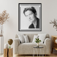 Historic Framed Print, [Cheryl Crawford, bust portrait, facing front],  17-7/8" x 21-7/8"