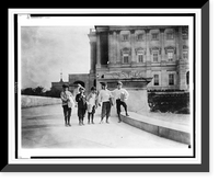 In comparison with governmental affairs newsies are small matters. This photo taken in the shadow of the National Capitol where the laws are made, Historic Print