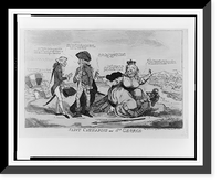 Historic Framed Print, Saint Catharine and St. George,  17-7/8" x 21-7/8"