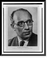 Historic Framed Print, Mauro Scoccimaro, membro della direzione del P.C.I. - ministro della finanze,  17-7/8" x 21-7/8"