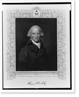 Historic Framed Print, Rt. Honble. Warren Hastings, L.L.D.F.R.S..painted by Sir Joshua Reynolds, P.R.A. ; engraved by H. Robinson.,  17-7/8" x 21-7/8"
