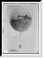 Historic Framed Print, Balloon GOOD YEAR,  17-7/8" x 21-7/8"