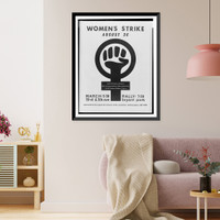 Women's Strike, August 26 Classic, Vintage Poster