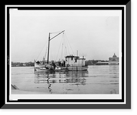 Historic Framed Print, [Chesapeake Bay, Md., 1937, Buy Boats" near Annapolis] [These runners from the packinghouse would anchor among a fleet of the tongers and buy [...]].",  17-7/8" x 21-7/8"