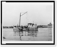 Historic Framed Print, [Chesapeake Bay, Md., 1937, Buy Boats" near Annapolis] [These runners from the packinghouse would anchor among a fleet of the tongers and buy [...]].",  17-7/8" x 21-7/8"