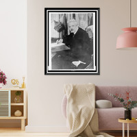 Ex-Premier Orlando, who may be called to form new Italian cabinet, Vintage Print