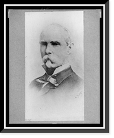 Brig. Gen. James Edwin Slaughter, bust portrait, facing front Classic, Vintage Print