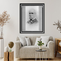 Brig. Gen. James Edwin Slaughter, bust portrait, facing front Classic, Vintage Print