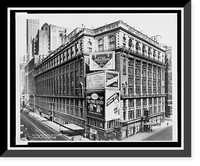 Historic Framed Print, R.H. Macy & Co. Building, Broadway & 34th St.,  17-7/8" x 21-7/8"