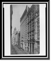Historic Framed Print, Hudson Building & 42 Broadway,  17-7/8" x 21-7/8"
