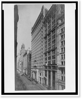 Historic Framed Print, Hudson Building & 42 Broadway,  17-7/8" x 21-7/8"