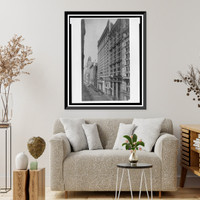 Historic Framed Print, Hudson Building & 42 Broadway,  17-7/8" x 21-7/8"