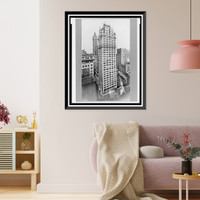 Historic Framed Print, Liberty Tower Bldg.,  17-7/8" x 21-7/8"