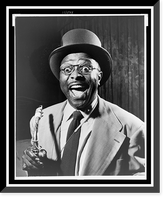 Historic Framed Print, [Louis Jordan, head-and-shoulders portrait, facing front],  17-7/8" x 21-7/8"