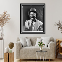 Historic Framed Print, [Louis Jordan, head-and-shoulders portrait, facing front],  17-7/8" x 21-7/8"