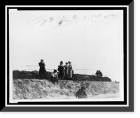 Historic Framed Print, [Aux fortifications].Edward Hopper.,  17-7/8" x 21-7/8"