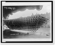 Upside down kite on pier, Baddeck, Nova Scotia, Aug. 17 1909, Vintage Wall Art